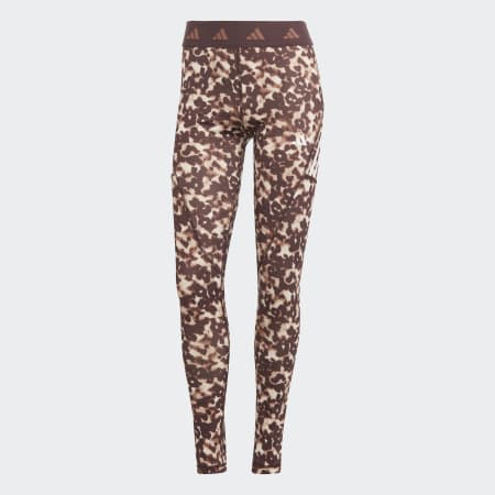 Techfit Hyperglam Full-Length Printed Leggings