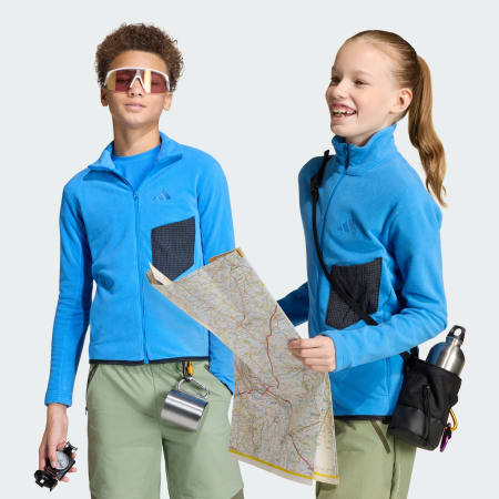 Bluză din Polar Terrex Multi cu Fermoar Complet, pentru Copii