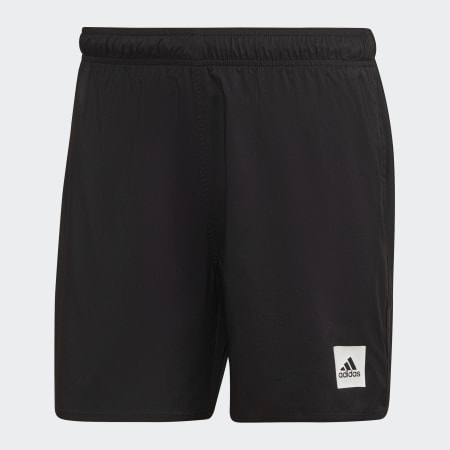 Short Length Solid Swim Shorts