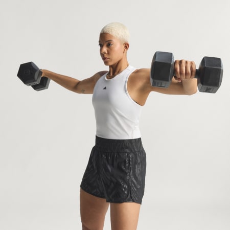 AOP Pacer Training Woven High-Rise Shorts