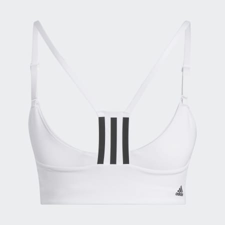 ADIDAS WOMEN GR8180 SPORTS BRA ADILIFE BRA Size X Color White