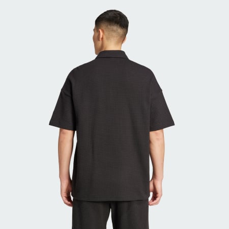 All SZN Waffle Knit Half-Zip Polo