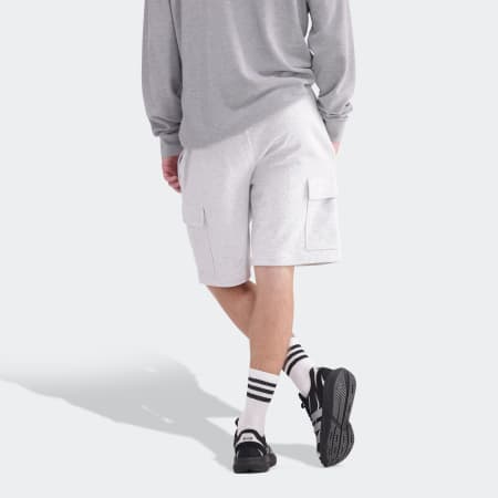 Essentials Feel Cozy Fleece Cargo Shorts
