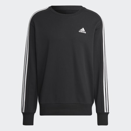 Essentials French Terry 3-Stripes Sweatshirt