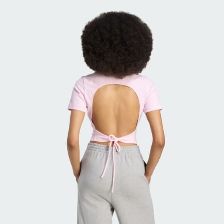 adidas Originals Campus 2000 Back Cut Out Rib Tee