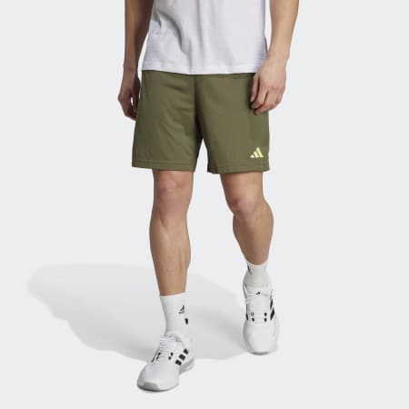 Men's Clothing - Train Essentials Seasonal Camo Shorts - Green | adidas ...