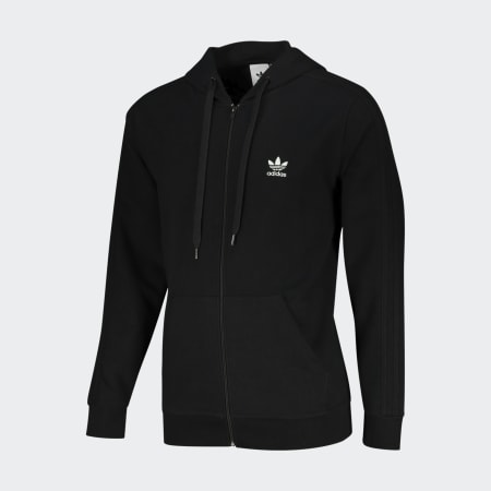 TREFOIL ESSENTIALS ZIP THROUGH HOODIE