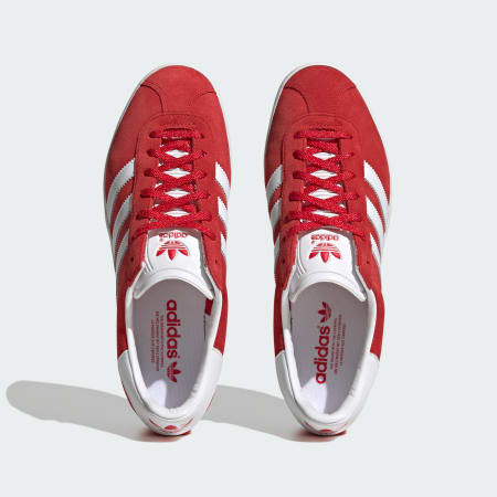 Adidas gazelle 2024 red black stripes