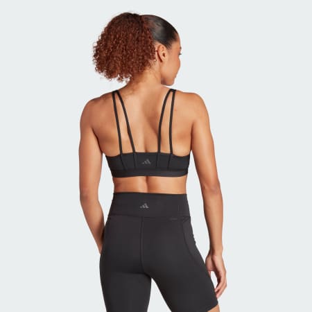 adidas Women's Running Medium Support Pocket Bra, Black, XX-Small D :  : Clothing, Shoes & Accessories