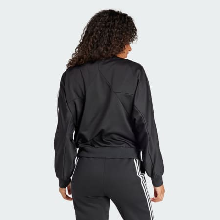 Adidas superstar hotsell black jacket womens