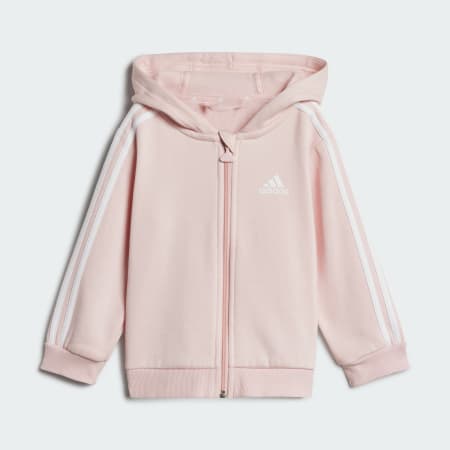 طقم Essentials Full-Zip Hooded Jogger