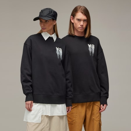 Y-3 Graphic Crew Sweater