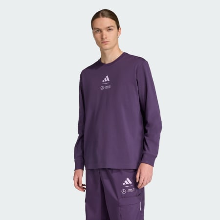 Mercedes - AMG Petronas Formula One Team Premium Woven Tee Long Sleeve