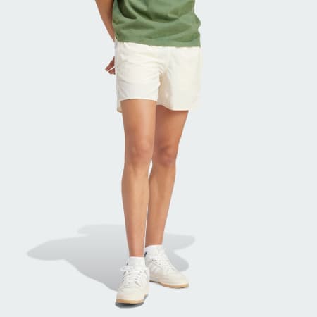 【ADIDAS】Sprinter Short Pants - White:Green / KA0484 adidas Men Adicolor Classics Sprinter Shorts Semi Green