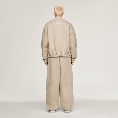 Pleteni gornji dio trenirke adidas x entire studios Z.N.E. Uniform s patentnim zatvaračem cijelom duljinom