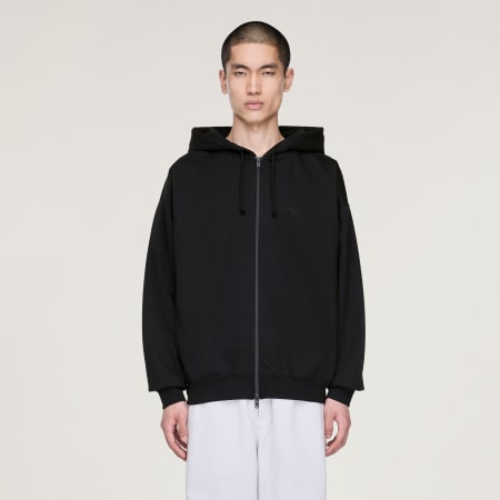 Y-3 起毛テリー ジップパーカー