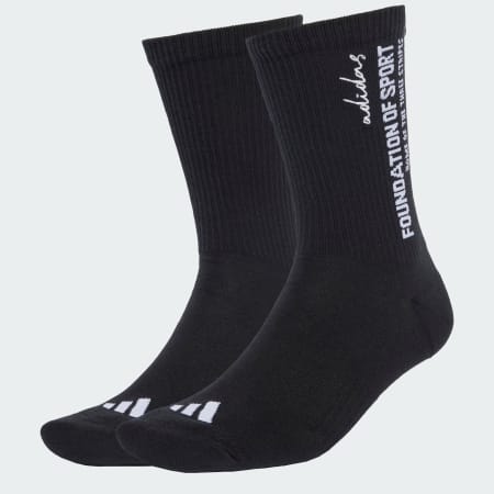 3-Stripes Crew Socks 2 Pairs