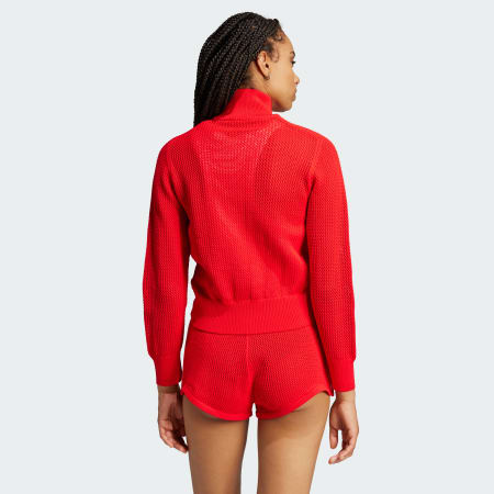Originals Premium Crochet Track Top