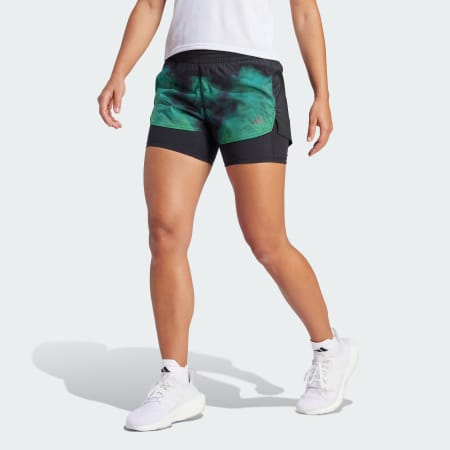 Women's Clothing - Berlin Running Two-in-One Shorts - Black