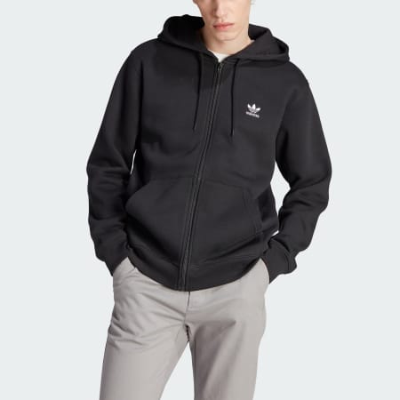 Acheter Sweat à capuche poche kangourou logo monogramme Homme ADIDAS