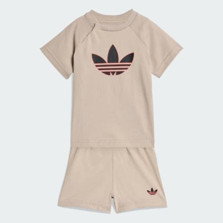 TREFOIL SHORT TEE SET