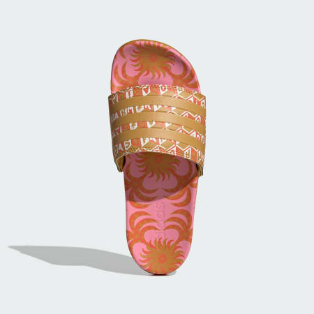 Adidas palm tree store slides