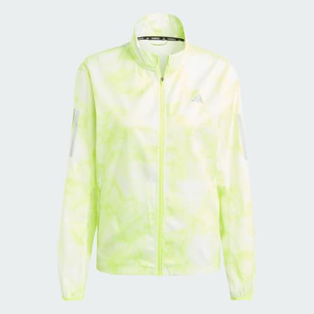 Own the Run Allover Print Running Windbreaker