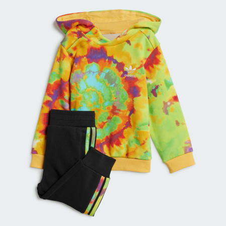 Tie-Dyed Hoodie Set Kids