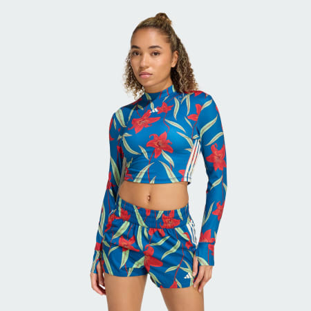 ADIDAS x FARM RIO TRAINING LONG SLEEVE T-Shirt