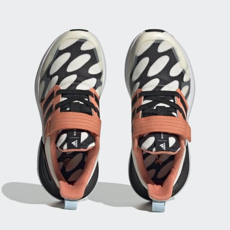 RapidaSport Bounce Marimekko Running Elastic Lace Top Strap Shoes