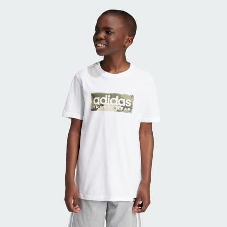 Camo Linear Graphic Tee Kids