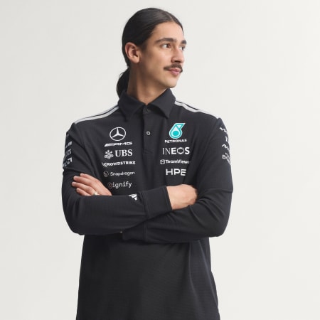 MERCEDES - AMG PETRONAS FORMULA 1 TEAM 工程師長袖 polo 裇