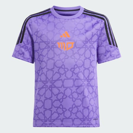 Purple store adidas apparel