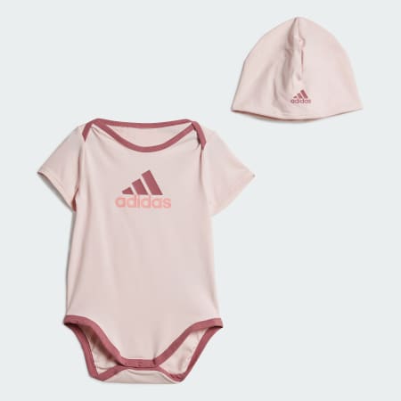 Essentials Big Logo Bodysuit and Beanie Gift Set Kids