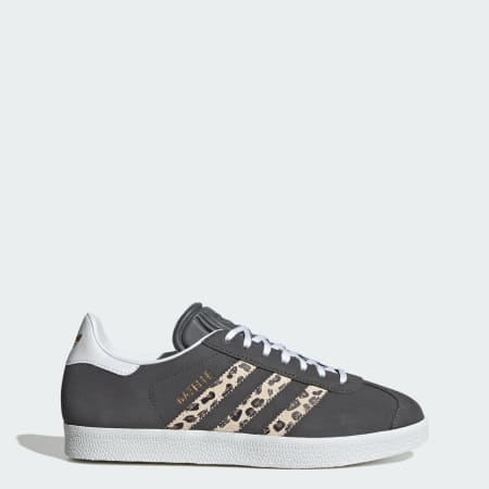 Adidas light grey gazelle suede trainers online