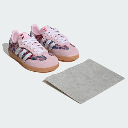 ADIDAS LIBERTY LONDON SAMBA OG COMFORT CLOSURE ELASTIC LACE SHOES