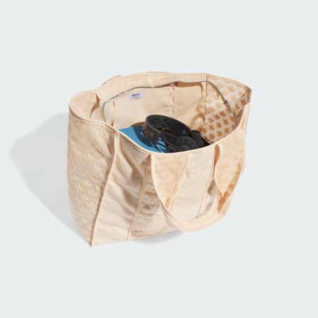 Monogram Mesh Canvas Shopper Bag