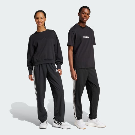 Essentials Elasticated Cuff Woven 3-Stripes Pants