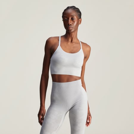 Bustieră de yoga fără cusături adidas by Stella McCartney TrueStrength