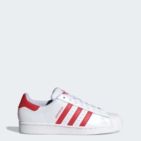 Adidas superstar bianche rosse hotsell