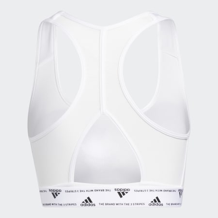 ADIDAS WOMEN GR8180 SPORTS BRA ADILIFE BRA Size X Color White