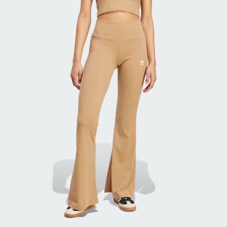 Essentials Rib Flared Leggings