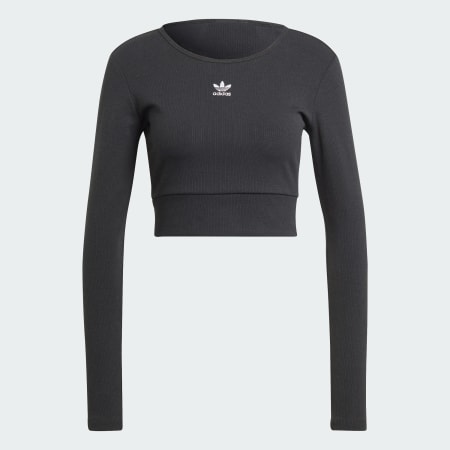Essentials Rib Long Sleeve Tee