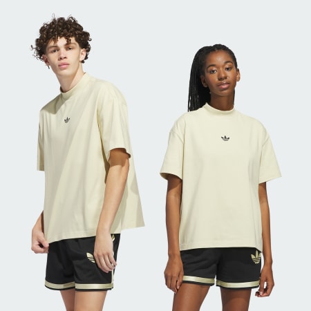 adidas Men's T-shirts - Beige