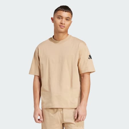 Essentials Loose Fit 3 Bar Logo Tee