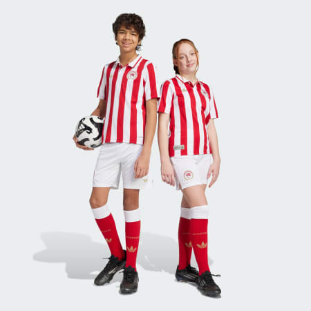 Pantaloni scurți aniversari Olympiacos FC pentru copii