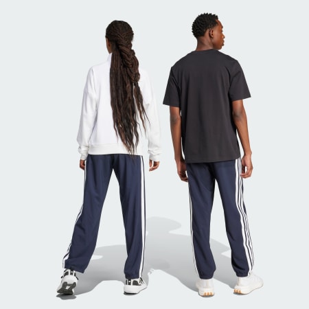 Essentials Elasticated Cuff Woven 3-Stripes Pants