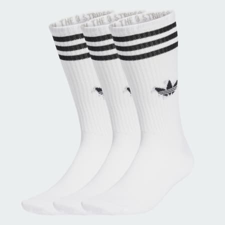 3-Stripes High Crew Socks 3 Pairs