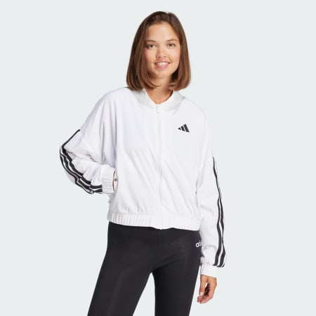 جاكيت Essentials 3-Stripes Lifestyle Woven Bomber