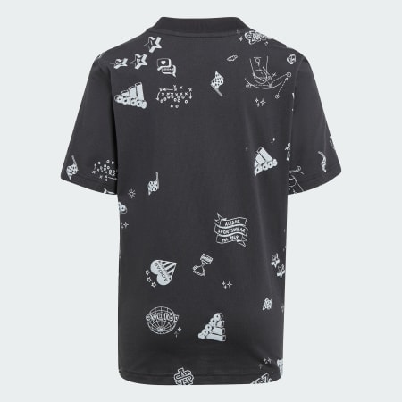 Brand Love Allover Print Tee Kids